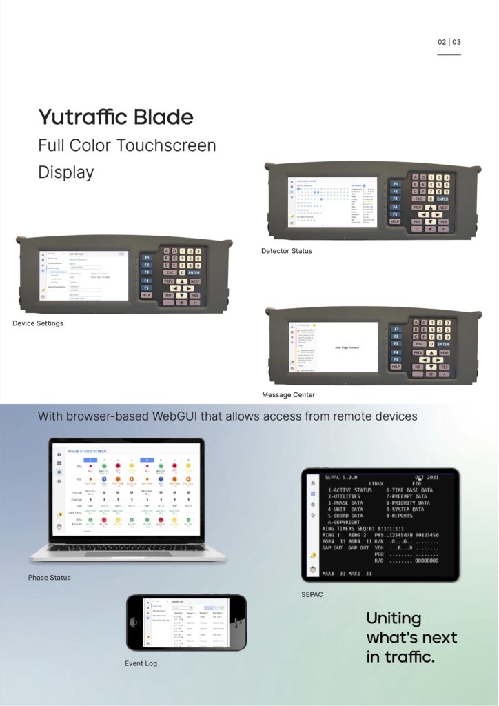 Yunex Blade For The Connected Intersection Of The Future Marbelite